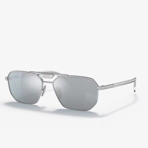Prada Metallic silver Sunglasses